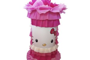 Piñata Cilindro 50 cm Hello Kitty