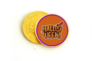 Monedas de chocolate Halloween